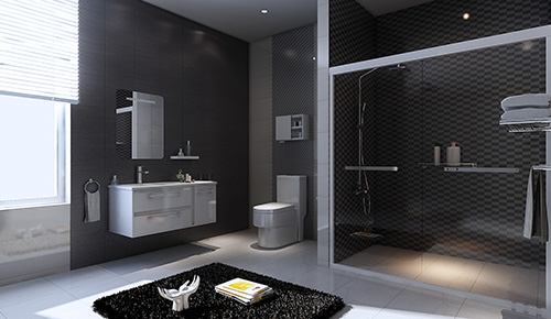 Bathroom design style presents a global trend